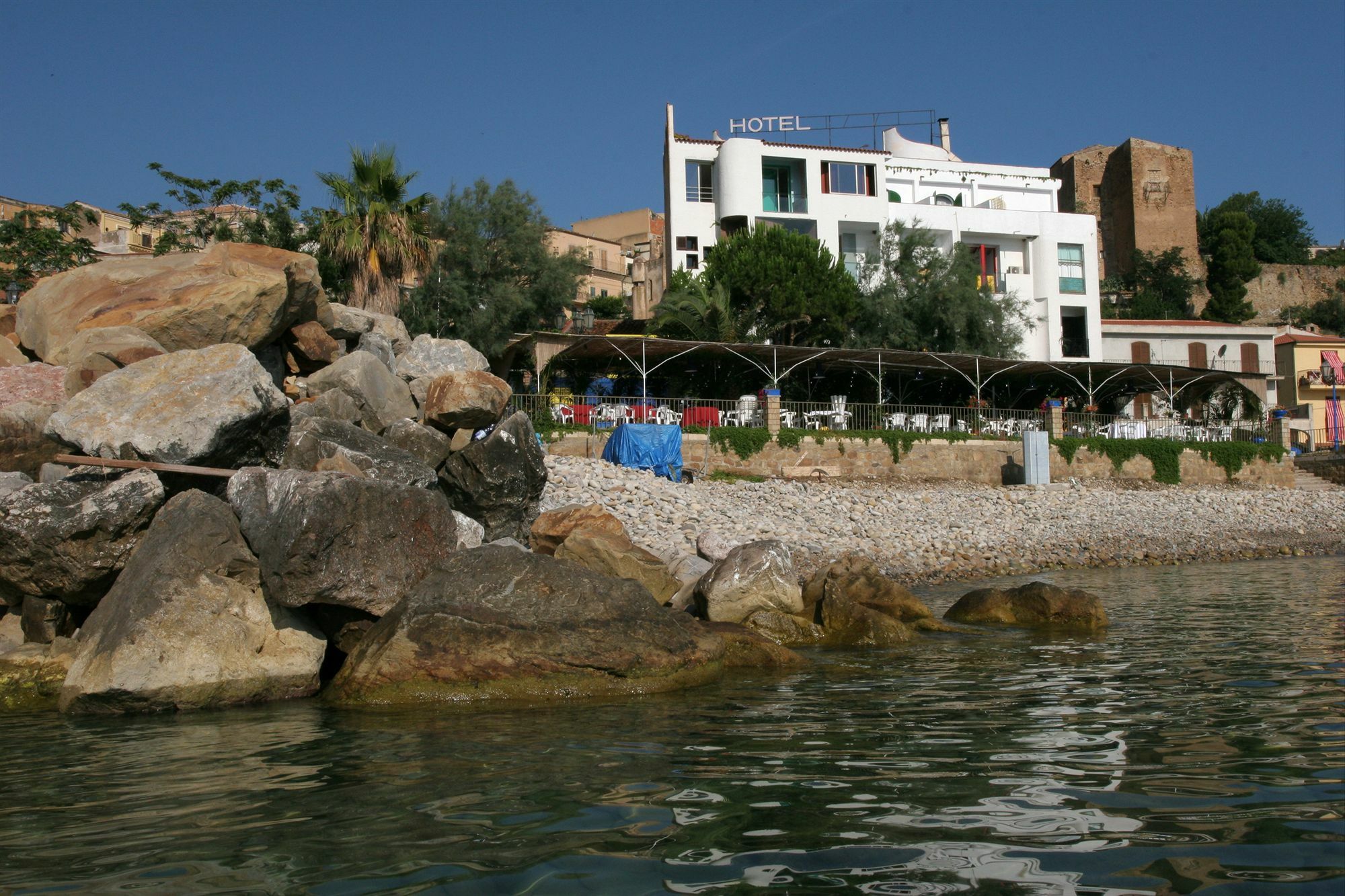 Museo Albergo D'Arte Contemporanea Atelier Sul Mare Castel di Tusa Eksteriør billede